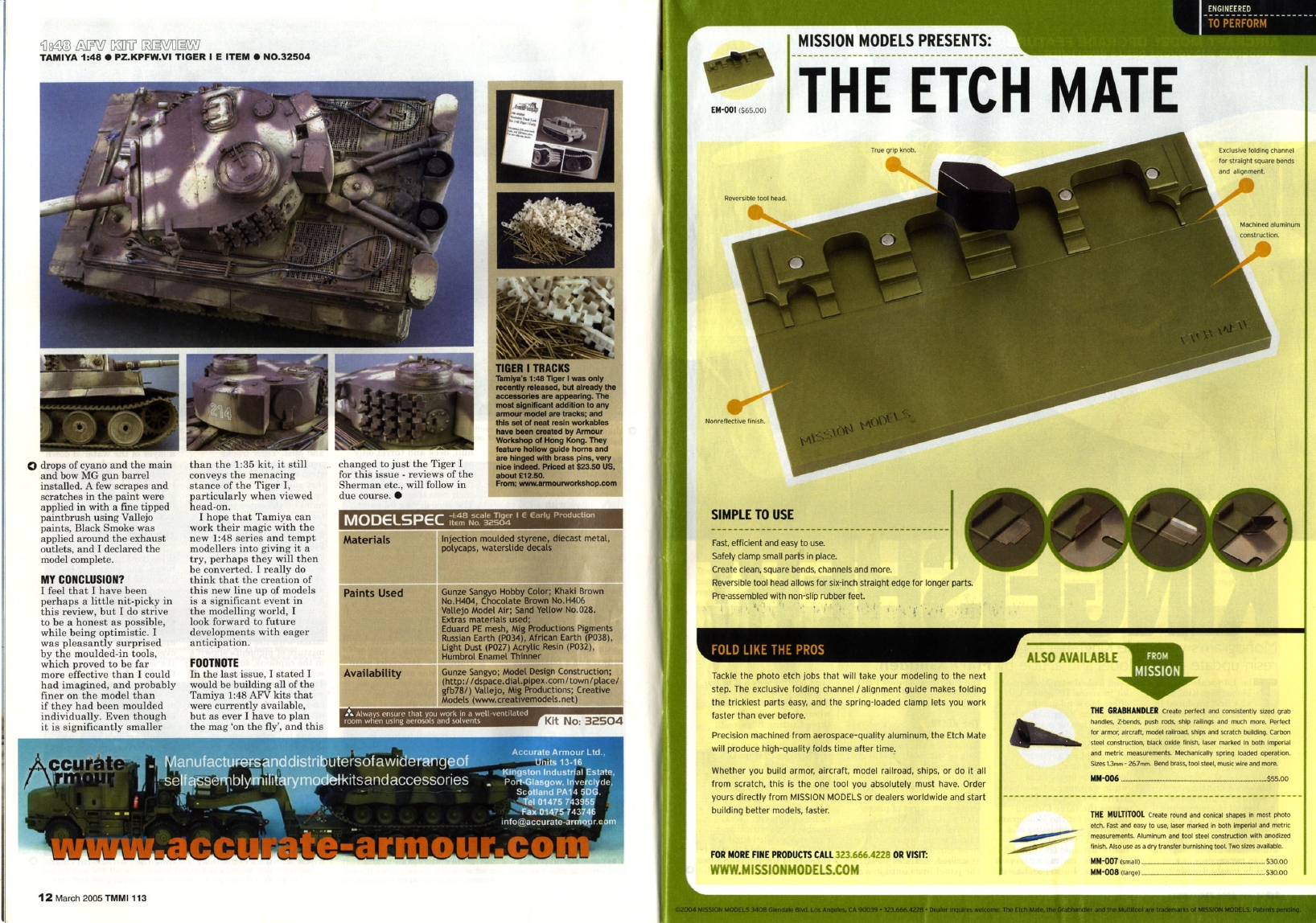 Tamiya Model Magazine 113 (2005-03)